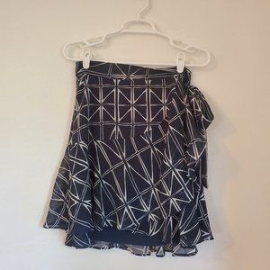 Banana Republic Factory Chiffon Wrap Skirt